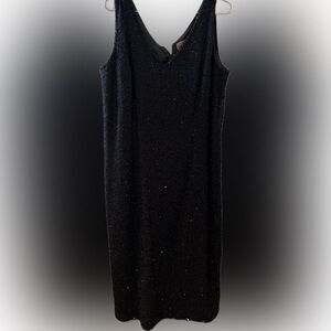 Vintage Lori M  Collection Black Dress